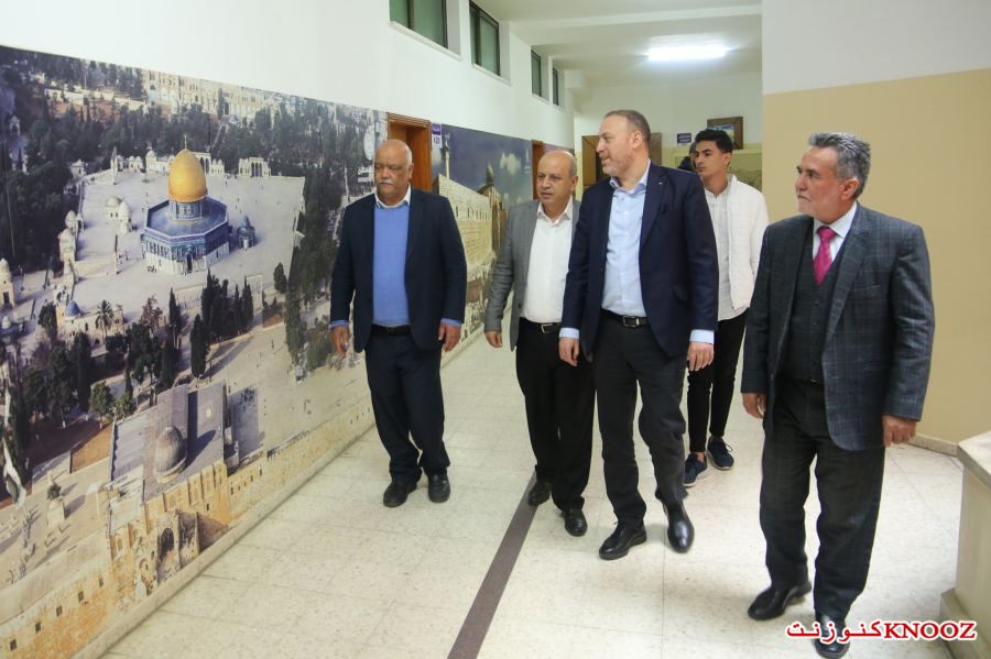 جامعة فلسطين تستقبل معالي السفير الفلسطيني الدكتور